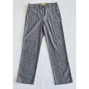 SIGRID OLSEN Signature Womens Linen Blend Pants 4 Career Office 30”X29” $119